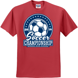 Soccer Championship - Soccer T-shirt Design T-Shirt Design - 2821