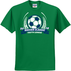 Soccer Classic Youth League - Soccer T-shirt Design T-Shirt Design - 2876