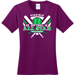 All Star Softball - Softball T-shirt Design T-Shirt Design - 2724