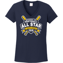 Softball All Star Mounds, Ok Youth League - Softball T-shirt Design T-Shirt Design - 2731