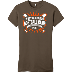 West Colorado Softball Camp Better, Faster, Stronger - Softball T-shirt Design T-Shirt Design - 2745