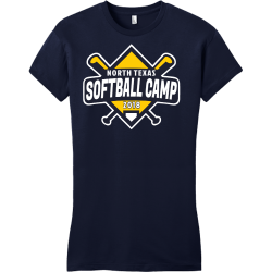 North Texas Softball Camp - Softball T-shirt Design T-Shirt Design - 2744