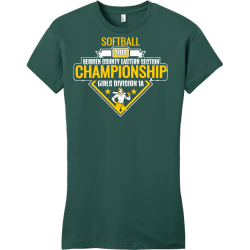 Berrien County Eastern Section Softball Championship - Softball T-shirt Design T-Shirt Design - 2713