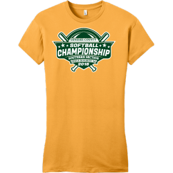 Genesee County Softball Championship - Softball T-shirt Design T-Shirt Design - 2714