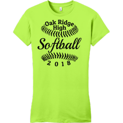 Softball - Softball T-shirt Design T-Shirt Design - 1989