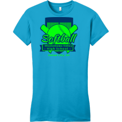 Softball Mississinawa Valley Union City, Oh - Softball T-shirt Design T-Shirt Design - 1973