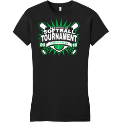 Softball Tournament - Softball T-shirt Design T-Shirt Design - 2691