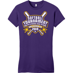 Softball Tournament - Softball T-shirt Design T-Shirt Design - 2703