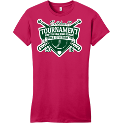 Softball Tournament - Softball T-shirt Design T-Shirt Design - 2704