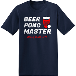 Beer Pong T-Shirt Design - 3688