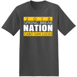 Spring Break Cabo T-Shirt Design - 3642