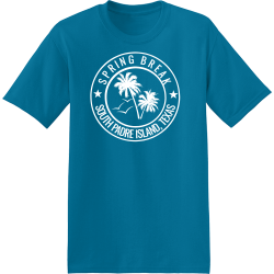 Spring Break Padre Island T-Shirt Design - 3627