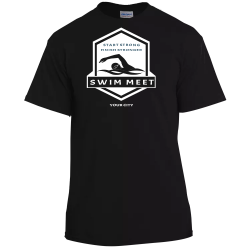 Swim Meet - Swimming T-shirt Design T-Shirt Design - 2031