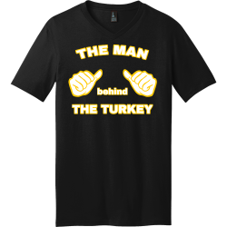 The Man Behind The Turkey - Thanksgiving T-shirts