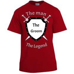 The Man The Groom The Legend - Wedding T-shirt Design T-Shirt Design - 75