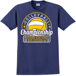 Volleyball Championship - Volleyball T-shirt Design T-Shirt Design - 2758