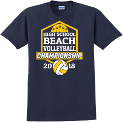 Championship Volleyball - Volleyball T-shirt Design T-Shirt Design - 2759