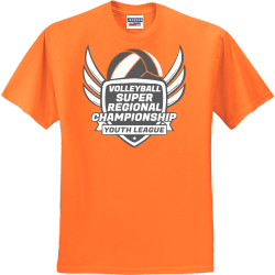 Volleyball Regional Championship Super Youth League - Volleyball T-shirt Design T-Shirt Design - 277