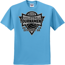 Volleyball Tournament - Volleyball T-shirt Design T-Shirt Design - 2762