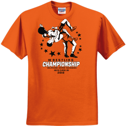 Wrestling Championship - Wrestling T-shirt Design T-Shirt Design - 3037