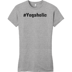 #yogaholic - Yoga T-shirt Design T-Shirt Design - 2129