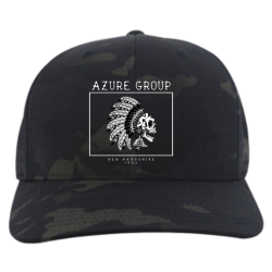 AZG Design Screen Printed Cap | Unisex Pacific Headwear Multicam Pirstop Cordura Snapback Cap