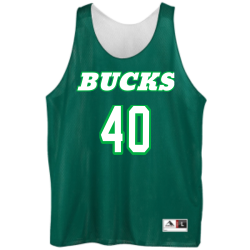 Bucks Adult Basketball Reversible Uniforms