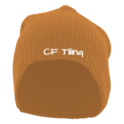 CF-Tiling-lady Design Custom Printed Beanie | Unisex Pacific Headwear Slouchy Beanie
