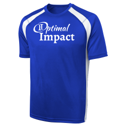 OI-Coach Adult Colorblock Raglan Shooting T Shirt