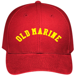 OLD--MARINE Design Embroidered Hat | Unisex Otto Cap Hat 19-1051