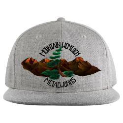 wool-hat Order Screen Printed Cap | Unisex Pacific Headwear Wool Blend Heather Snapback Cap