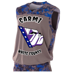 Carmi-White--County Adult Camouflage Basketball Jersey