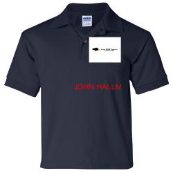 CreateJOHN--HALLMAN Embroidered Polos | Youth Gildan Polo 8800b