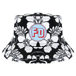 FD-Bucket-Floral Create Floral Custom Fisherman's Hats 