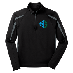 GSBS Adult Pullover 1/2 Zip Two Color Block Sweatshirt