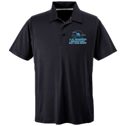 JGRR-Blue-Logo-Shirt Mens 100% Polyester Polo