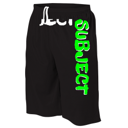 SUBJECT-SUBJECT Adult One Color  Tricot Mesh Shorts  - 569PL
