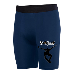 Subject-Sports-Wear Design Custom Printed Compression Shorts | Adult Augusta Sportswear Compression Shorts