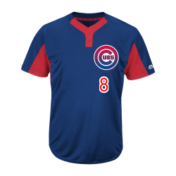 8 Youth Cubs Two-Button Jersey - Cubs-MAIY83