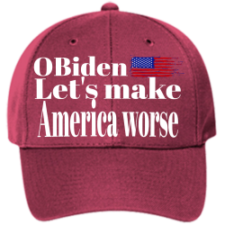 America Design Printed Cap | Unisex Lightweight Twill Cap VC100