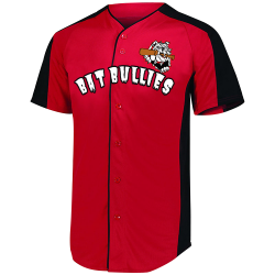 BAT-BULLIES Boys 100% Polyester Baseball Jersey Augusta Sportswear
