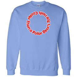 Cooler-Than-a-Polar-Bears-Toe-nails Mens 50% Polyester / 50% Cotton Longsleeve T-Shirt