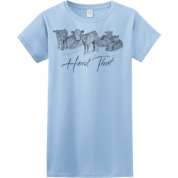 Createlkl Womens Junior Shirts & Tees Gildan® Ladies SoftStyle™ Cotton T-Shirt