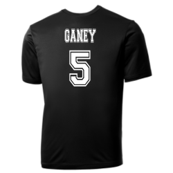 Ganey Giants MLB Little League Team Jerseys - Official Nike Youth MLB Wordmark Poly Tees - NY224