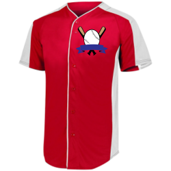 Ok Boys 100% Polyester Baseball Jersey Augusta Sportswear