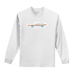 SKATE Buy Screen Printed Long Sleeve | Mens Port And Company Long Sleeve Pc61lst