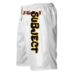 SUBJECT--SUBJECT--shorts-1 Adult Unisex  Mesh Shorts  - 567P