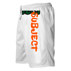 SUBJECT--SUBJECT Adult Unisex  Mesh Shorts  - 567P