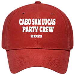 CABO-SAN-LUCAS--PARTY-CREW-2021 Low Pro Style Otto Cap