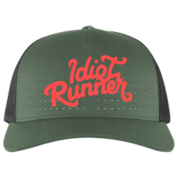 Create Design Your Own Custom Printed Cap | Unisex Pacific Headwear Perforated 5-Panel Trucker Snapback Cap